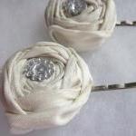 Ivory Silk Rose..