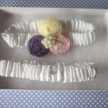 Garter Set (including toss garter) - EmilyMay Garter Set - Special Offer for Limited Time ONLY 15% Off